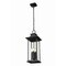 Z-Lite Tiberius 4 Light Outdoor Chain Mount Ceiling Fixture, Black, 9 In W x 22.75 In H 5017CHB-BK - alternate 4