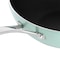 Martha Stewart 12 In 5 Qt Aluminum Nonstick Essential Pan with Lid and Beech Wood Utensils in Blue 120098.04R - alternate 4