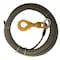 Mytee Products Wire Rope Steel Core Winch Cable 1/2in x 75ft Self-Locking Swivel Hook WW12-75 - alternate 4