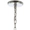 Jonathan Y Ira 6.3 in. Adjustable Drop Metal LED Pendant, Chrome JYL3525A - alternate 9