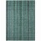 Homeroots 3' X 5' Teal Blue Aqua And Gray Striped Washable Indoor Outdoor Area Rug 616388 - alternate 5