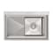 Koolmore 1 Compartment Stainless Steel NSF Commercial Kitchen Prep & Utility Sink with Drainboard SA151512-15L3 - alternate 5