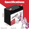 Energizer EN35-12, 12 Volt 35 Amp Hr, Long Lasting Sealed Lead Acid AGM Rechargeable Battery EN4098466 - alternate 3