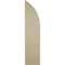 Ekena Millwork Smooth 2 Board Joined Board-n-Batten w/Quarter Round Arch Top Faux Wood Shutters, 11W x 76H, PR SHUBJQ11X76SMPR - alternate 7