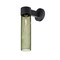 Besa Lighting Juni 16 Outdoor Sconce, Moss Bubble, Black Finish, 1x60W Incandescent JUNI16MS-WALL-BK - alternate 1