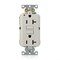 Leviton Lev-Lok GFCI 20A Ind Gr/PI Lt Almond MGFN2-T - alternate 3