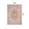 World Rug Gallery Rust Medallion Washable Rug - Flat Pile Vintage Design, Easy Care for High-Traffic Areas 4 ftx6 ft WR170RUST4X6 - alternate 5