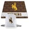 Picnic Time Family Of Brands NCAA Wyoming Cowboys Impresa Picnic Blanket - Lightweight Beach Blanket - Machine Washable 819-01-999-696-0 - alternate 1