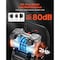 Vevor 10-Gallon Air Compressor 2HP 4.8 SCFM at 90PSI Max 125PSI Oil-Free Tank 1680D-148BS/125-10A34L - alternate 7