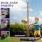 Hurtle Tetherball Ball and Rope Set HUTBALLBL - alternate 3