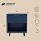Manhattan Comfort Elara 18 in Solid Wood Nightstand in Midnight Blue (1-Drawer) NS1794-4 - alternate 2