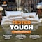 Xpose Safety Woven Polypropylene Sand Bags for Gravel - 18in x 30in 100 lb Limit, White, Pallet of 10,000 SBW-1830-FP10000-X - alternate 4