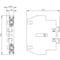 Siemens Additional auxiliary contact block for 3RT135, 3RT136, 3RT137 1 NC 1 NO 3RH1951-1SA11 - alternate 3