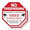 Signmission No Trespassing This Property Is Pro, 6 inch X 6 inch, Plastic Sign, 2PK OC-P-2PACK-6-93 - alternate 1