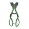 Msa Safety V-Form+ Harness, Extra Large, 400 lb, Tongue Leg Buckles, Back D-Ring 10206086 - alternate 1