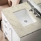 James Martin Vanities Addison 30" Single Vanity, Glossy White, w/ 3 CM Tajnar Eclos Top E444-V30-GW-3TJR - alternate 2