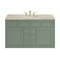 James Martin Vanities Chicago 48" Single Vanity, Smokey Celadon, w/ 3 CM Tajnar Eclos Top 503-V48-SC-3TJR - alternate 5
