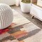 Jonathan Y Contemporary POP Modern Abstract Brushstroke Ivory/Pink 2 ft. x 8 ft. Runner Rug CTP101A-28 - alternate 4