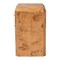 Bali & Pari Nebu Modern and Contemporary Natural Mappa Real Burl Wood Nightstand 249-13928-ZORO - alternate 6