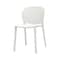 Homeroots Set Of Four White Heavy Duty Plastic Juvenile Chairs, 4PK 554666 - alternate 1