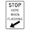 Sign Solutions Usa Traffic Sign, 24 in Width, Aluminum Sign, Vertical Rectangle DUS10DWT2436R8-10 - alternate 1