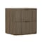 Manhattan Comfort Clive 22in Nightstand in Walnut and Black (2-Drawer) NS1560-6 - alternate 4