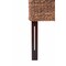 Homeroots Brown Natural and Rustic Woven Banana Leaf Straight King Size Headboard 474690 - alternate 2