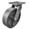 Hyw Products Heavy Duty Caster 8in Steel Wheel, Swivel 40-80S-A1-SS - alternate 1