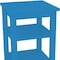 Homeroots 28" Blue Solid Wood Nightstand 548316 - alternate 6