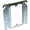 Raco Box Cover, 3/4 in L, 4 in W, Square, 1 -Gang, Steel, Gray 8773 - alternate 3