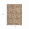 Homeroots 10' X 14' Beige And Copper Abstract Washable Indoor Outdoor Area Rug 615439 - alternate 4