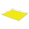 Hospeco Taskbrand Medium Duty Duster 18x24 Yellow - Case of 500 N-DSMFPY - alternate 2