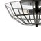 Jonathan Y Theo 15.5" 2-Light Farmhouse Rustic Iron/Glass LED Semi Flush Mount, Oil Rubbed Bronze/Clear JYL9928A - alternate 6