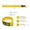 Wrap-It Quick Straps 12 in. L Yellow Polypropylene Cable Wrap, 3PK 103-BS-12YE - alternate 5