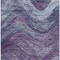 Homeroots 5' X 8' Purple And Gray Abstract Washable Indoor Outdoor Area Rug 618173 - alternate 3