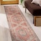 World Rug Gallery Red Vintage Style Rug, Washable, Non-Slip, Low Profile, 2ft 6in x 6ft Runner WR170RED26X6 - alternate 1