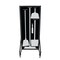 5S Supplies Housekeeping Shadow Board Broom Station V1, Black / Gray Shadows, Kit, No Text HSB-V1-BLACK/GRAY-KIT-NO TEXT - alternate 1