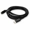 Add-On 15FT DISPLAYPORT 1.2 MALE TO MALE BLACK CABLE MAX RESOLUTION UP TO 3840X21 DP2DPMM15 - alternate 1