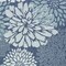 Homeroots 5' X 7' Navy Blue Floral Indoor Outdoor Area Rug 572655 - alternate 7
