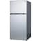 Commercial Cool 18 cu.ft Top Mount Refrigerator / Freezer  -Stainless Look CCR1800GS - alternate 1