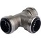 Quickfitting 3/4'' x 3/4'' x 3/4'' Push-to-Connect Stainless Steel Tee SS824R - alternate 3