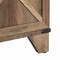 Homeroots 60in Oak Open Shelving TV Stand with Bookcase 568897 - alternate 4