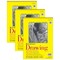 Strathmore 300 Series Drawing Pad, Top Wire Binding, 50 Sheet, 9x12 inch, 3PK P340-9-03 - alternate 1