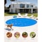 Vevor Solar Pool Cover 27 ft Round Pool Bubble Cover 16 Mil Pools Solar Blanket 400-27 - alternate 6