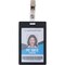 Advantus Badge Holder, Vertical, Vinyl, PK100 AVT75410 - alternate 2