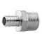 Boshart Industries 1/2 in. PEX X 1/2 in. D MPT Stainless Steel Adapter PE-PS-MA05 - alternate 1
