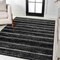 Jonathan Y Williamsburg Minimalist Stripe Black/Cream 3 ft. x 5 ft. Area Rug MOH201F-3 - alternate 3