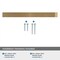 Amerock Premise 6-5/16 in 160 mm Center-to-Center Champagne Bronze Cabinet Pull BP36846CZ - alternate 3