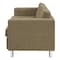 Office Star Products Pacific Sofa Couch, Taupe PAC53-S125 - alternate 5