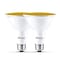Bulbrite 90-W Equivalent, Yellow Color PAR38 Weatherproof Outdoor E26 Medium Base Flood LED Light Bulb COLOR 861908 - alternate 1